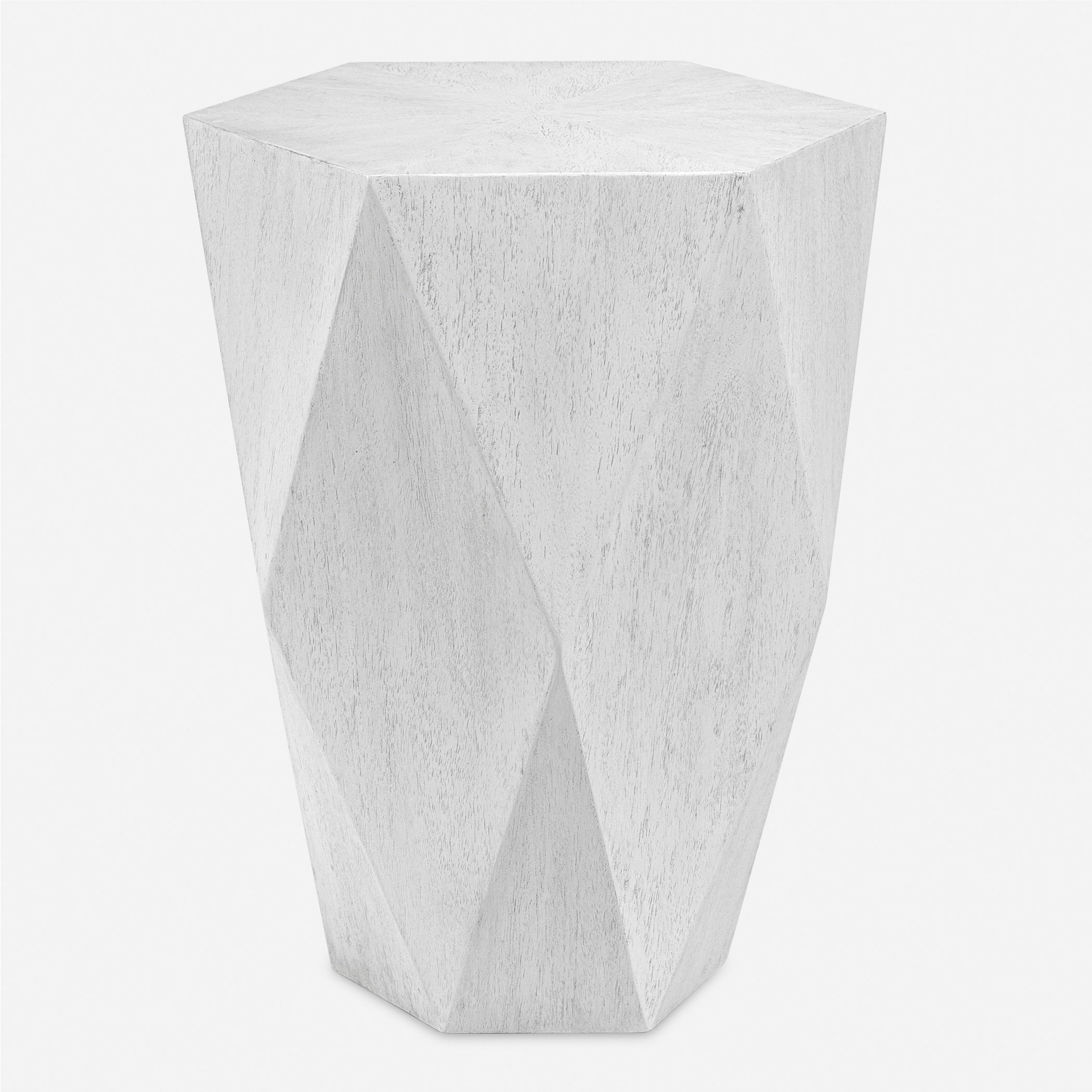 Volker White Side Table large image 