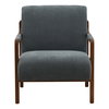 Jordi Occasional Chair Blue, Accent Chair by Dovetail, 29.5" width x 35.2" height x 39" depth thumbnail 2