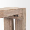 McArthur Whitewash Reclaimed Wood Bench thumbnail 6