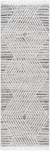 Berlin Machine Woven Rug, by Surya, 7'2.61" length x 2'7.5" width thumbnail