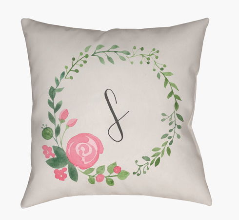 Initials II Accent Pillow