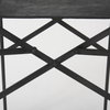 Direttore Backless 40.2in Seat Bar Stool | Black Leather with Black Iron, Counter & Bar Stool by Mercana, 19.3" length x 20" width x 40.2" height thumbnail 10