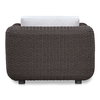 Soma Outdoor Accent Chair Dark Brown, Outdoor Chair by Moe's Home, 3'4" width x 2'2" height x 2'11" depth thumbnail 4