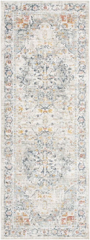 Beckham Machine Woven Rug, by Surya, 7'2.61" length x 2'7.5" width