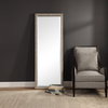 Cacelia Metallic Silver Mirror, by Uttermost, 2'4" width x 6'3.25" height x 2.37" depth thumbnail 2