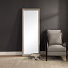 Cacelia Metallic Silver Mirror, by Uttermost, 28" width x 75.25" height x 2.37" depth thumbnail 2