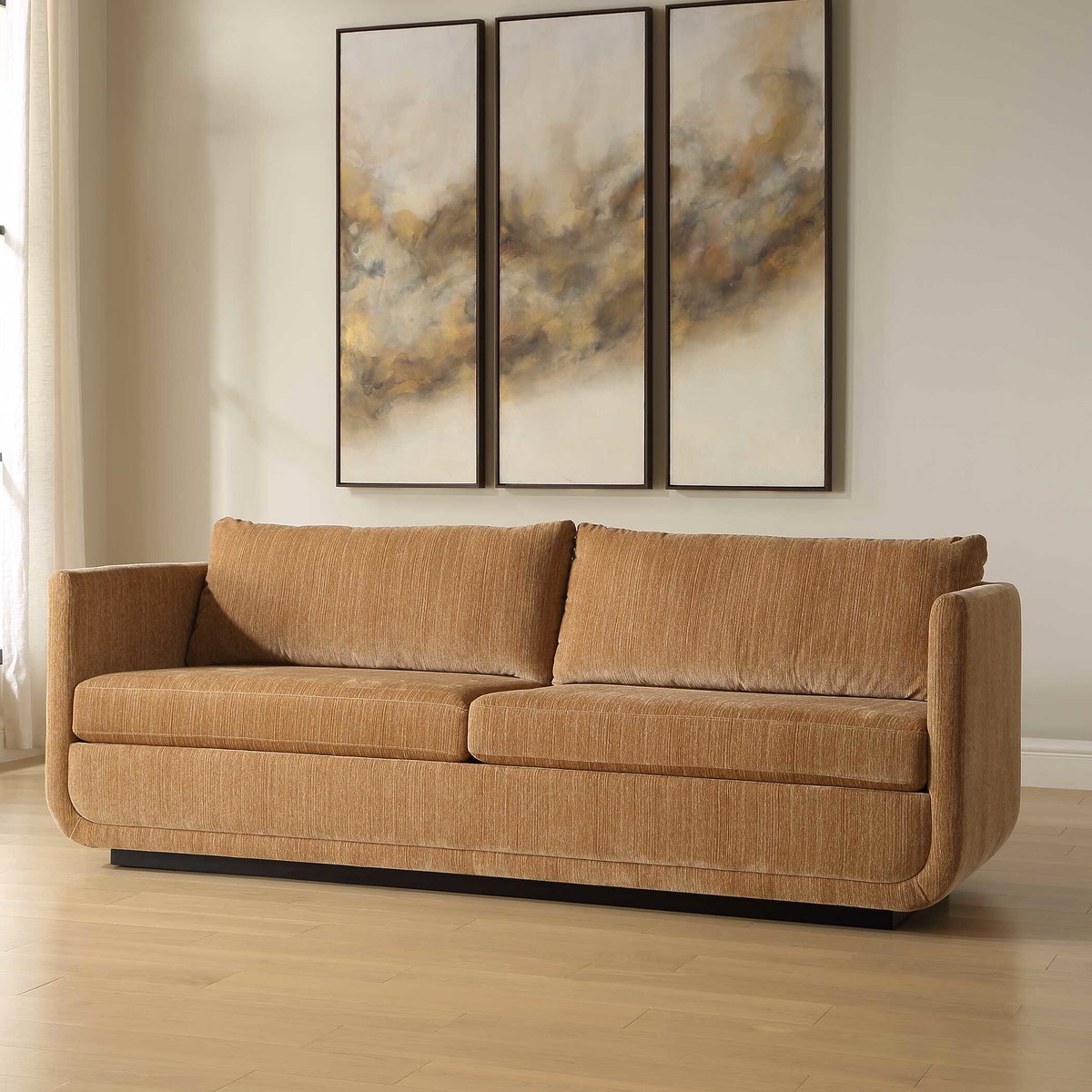 Abound Ginger Sofa, Sofas & Sectional by Uttermost, 86" width x 34" height x 33" depth View 3