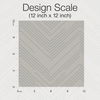 Polished Chevron Taupe & Silver Wallpaper thumbnail 3