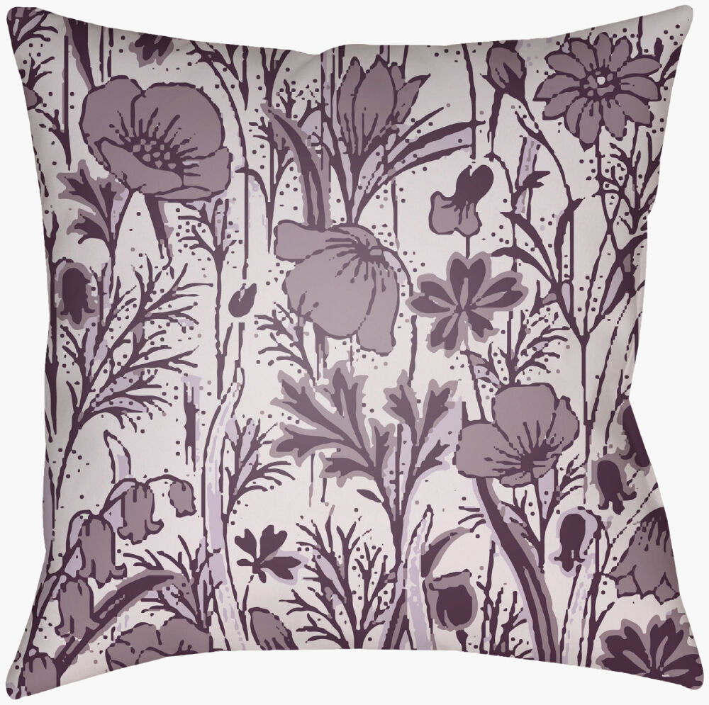 Chinoiserie Floral Accent Pillow large image 