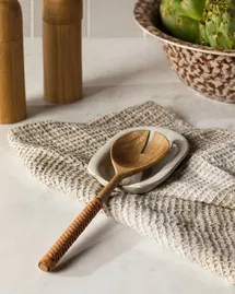 Online Designer Kitchen Glazed Stoneware Spoon Rest