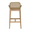 Audra Barstool Nat, Counter & Bar Stool by Dovetail, 20" width x 39.5" height x 23" depth thumbnail 4