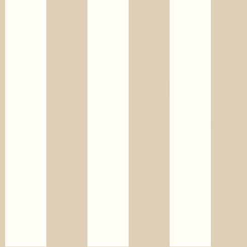 3-in Stripe Tan Metallic Wallpaper