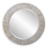 Repose Whitewash Round Mirror thumbnail 0