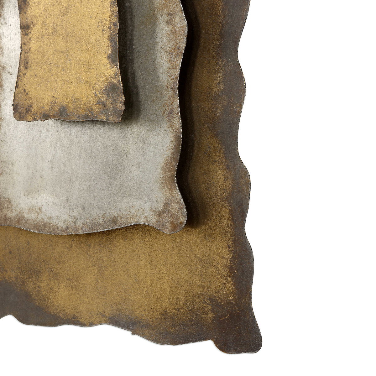 Jaymes Oxidized Panel, Sculptural Wall Art by Uttermost, 20.5" width x 60.25" height x 2.75" depth View 6