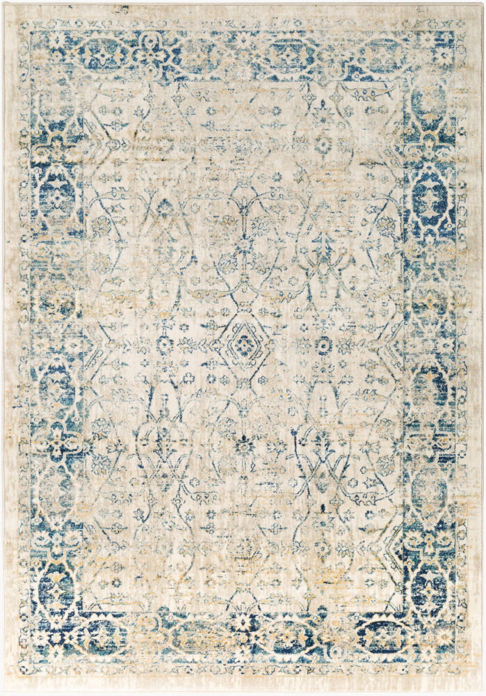 Tharunaya Machine Woven Rug, by Surya, 3' length x 2' width