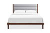 Mercury Upholstered California King Platform Bed, Exotic, by Greenington, 91" length x 77" width x 42" height thumbnail 1