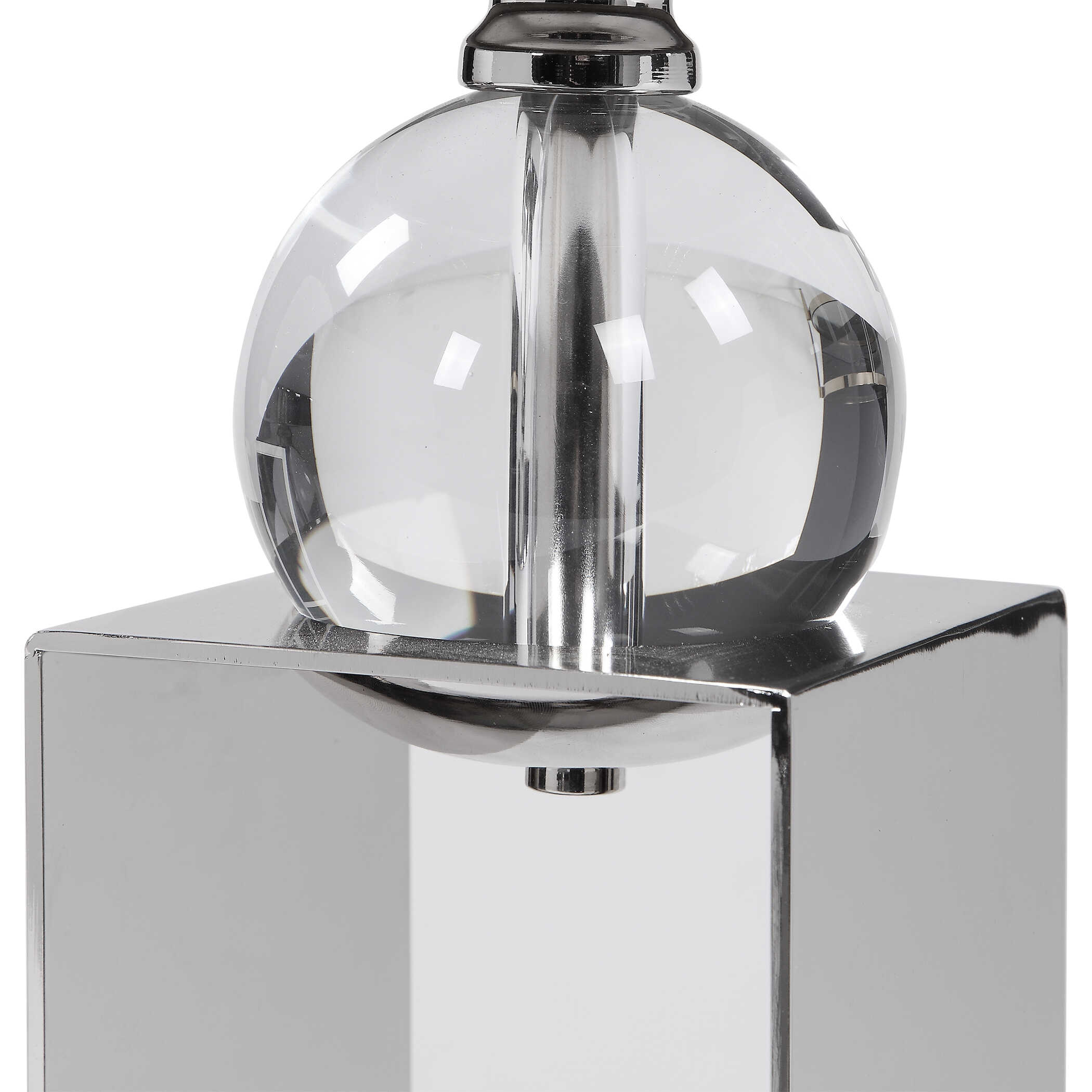 Lucian Nickel Candleholders Set/2 Lucian Nickel Candleholders Set/2 large image
