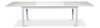 Elton Butterfly Dining Table,White, by Sarreid, 81" length x 41" width x 30" height thumbnail 6