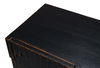Aztec Sideboard, Black, Cabinets & Sideboard by Sarreid, 80" length x 21" width x 35" height thumbnail 11