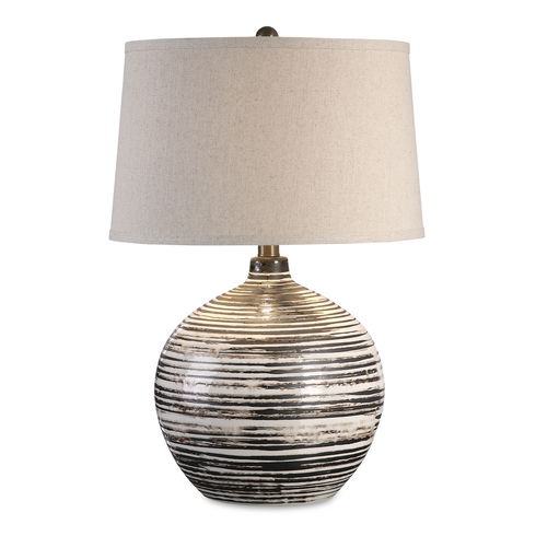 Bloxom Mocha Ivory Lamp