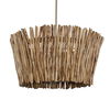 Rhea 4 Light Wood Branch Chandelier thumbnail 2