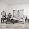 Laraya Dark Brown Wood Arched Console Table thumbnail 1