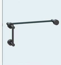 Online Designer Bathroom Waterhouse 6" Shower Door Pull and 18" Towel Bar - Oil-Rubbed Bronze