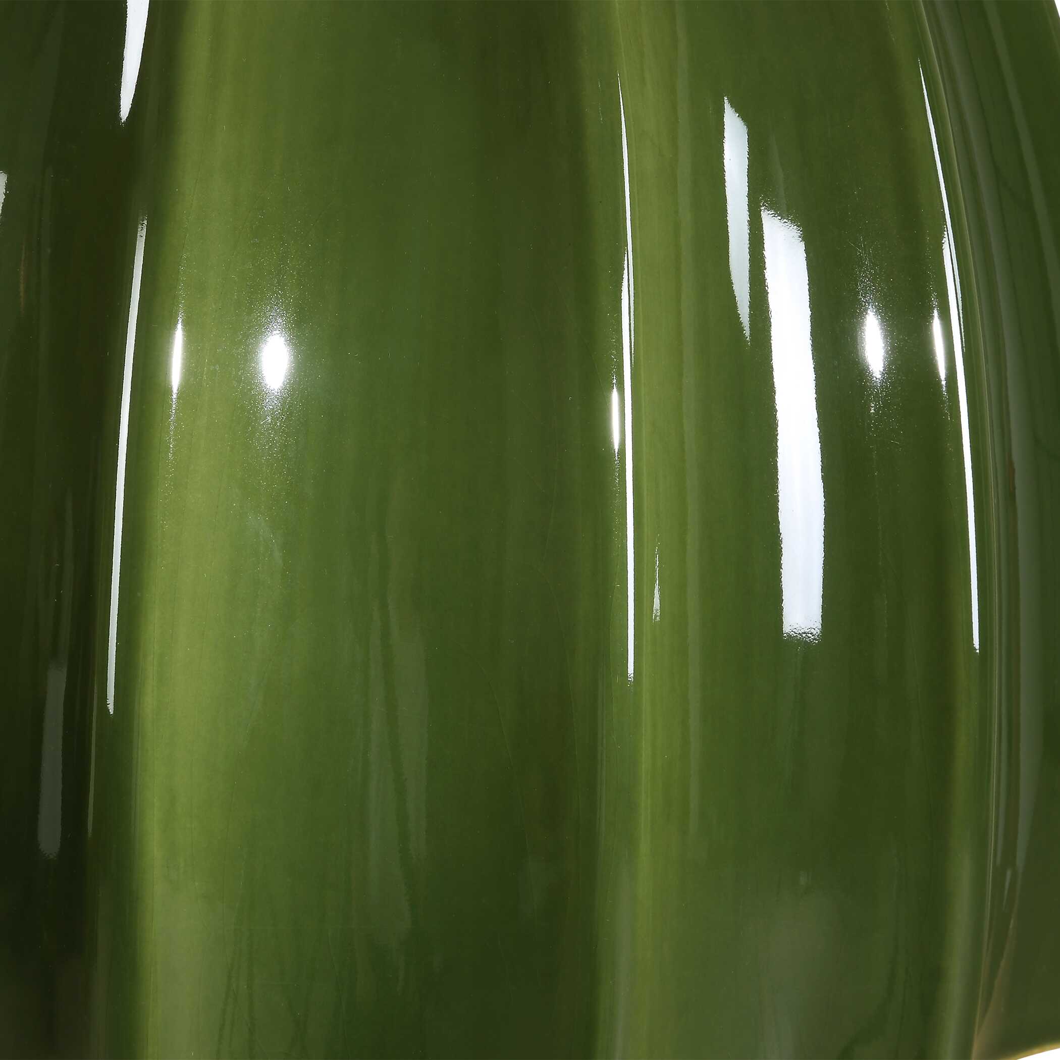 Renna Moss Green Table Lamp large image 