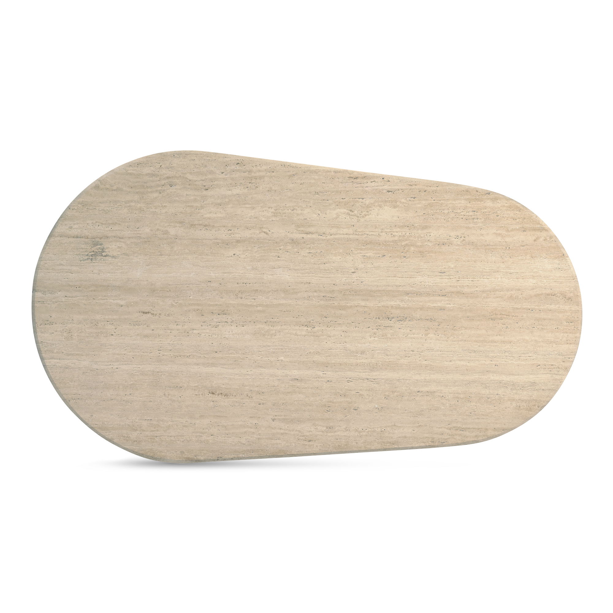Fia Dining Table Travertine large image 