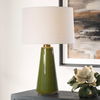 Kelley Moss Green Table Lamp, by Uttermost, 18" width x 28.75" height x 18" depth thumbnail 2
