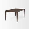 Teva Dark Brown Wood Rectangular 72' Dining Table, by Mercana, 72" length x 39" width x 30" height thumbnail 6