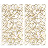 In The Loop Gold Wall Art S/2 thumbnail 0