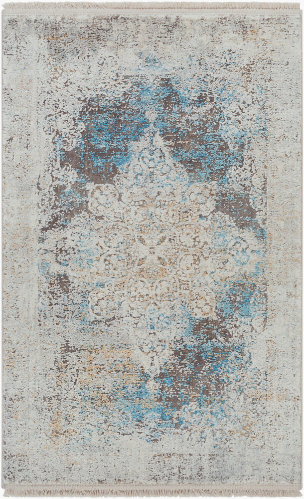 Solar Machine Woven Rug, by Surya, 2'11.43" length x 1'11.62" width