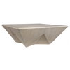 Collins Modern Light Gray Coffee Table, by Uttermost, 42" width x 16" height x 42" depth thumbnail 5