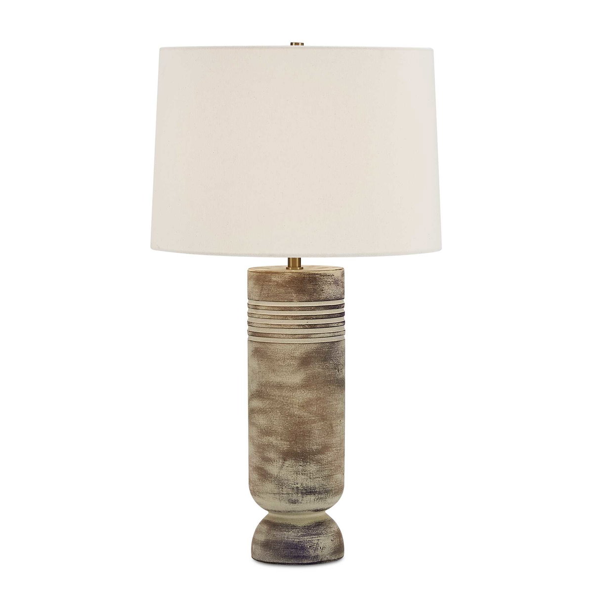 Vale Beige Hues Table Lamp, by Uttermost, 16" width x 28.37" height x 16" depth View 1