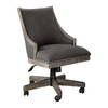 Aidrian Charcoal Desk Chair, Accent Chair by Uttermost, 22.5" width x 39" height x 25" depth thumbnail 4