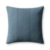 Loloi Blue Pillow, Decorative Pillow, 22" length x 22" width thumbnail 1