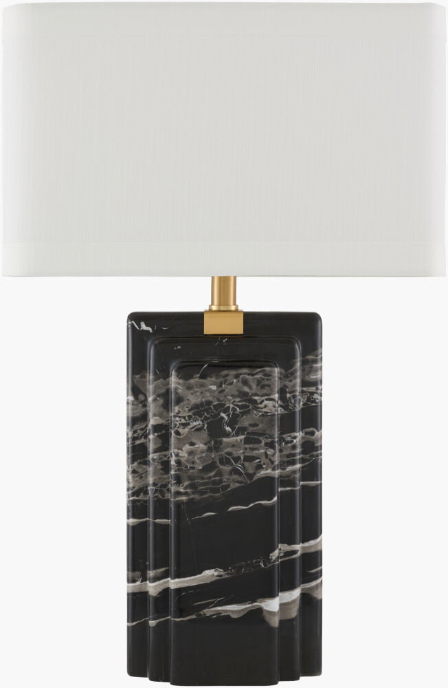 Basalto Accent Table Lamp, by Surya, 10" width x 26" height