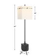 Escort Black Buffet Lamp thumbnail 2