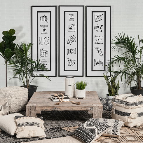 McArthur 48x48 Square Reclaimed Solid Wood Coffee Table