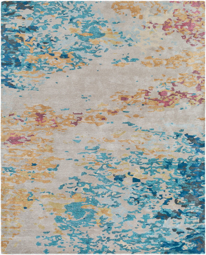 Kavita Handmade Rug, by Surya, 1'6" length x 1'6" width