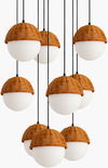Janze Chandelier, by Surya, 26" length x 26" width x 43" height thumbnail