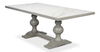Small 81' Dining Table, Carmine Legno, by Sarreid, 81" length x 40" width x 30" height thumbnail 8