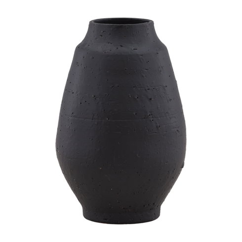 Gannon Vase Black