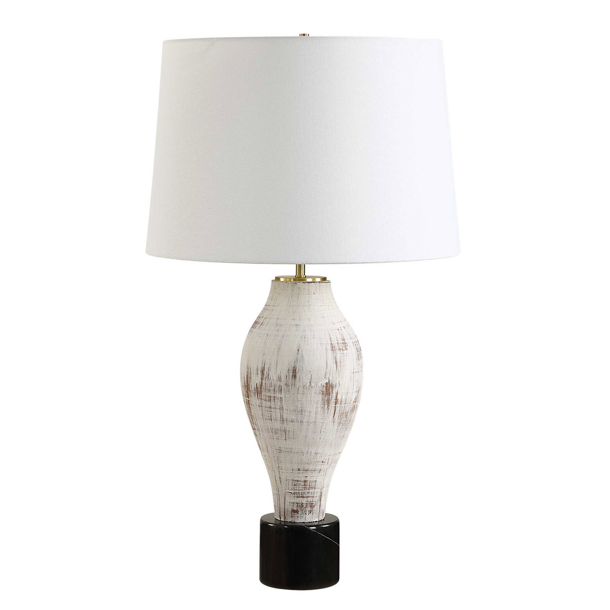 Magdaline Rustic Table Lamp, by Uttermost, 1'5" width x 2'5.5" height x 1'5" depth View 5