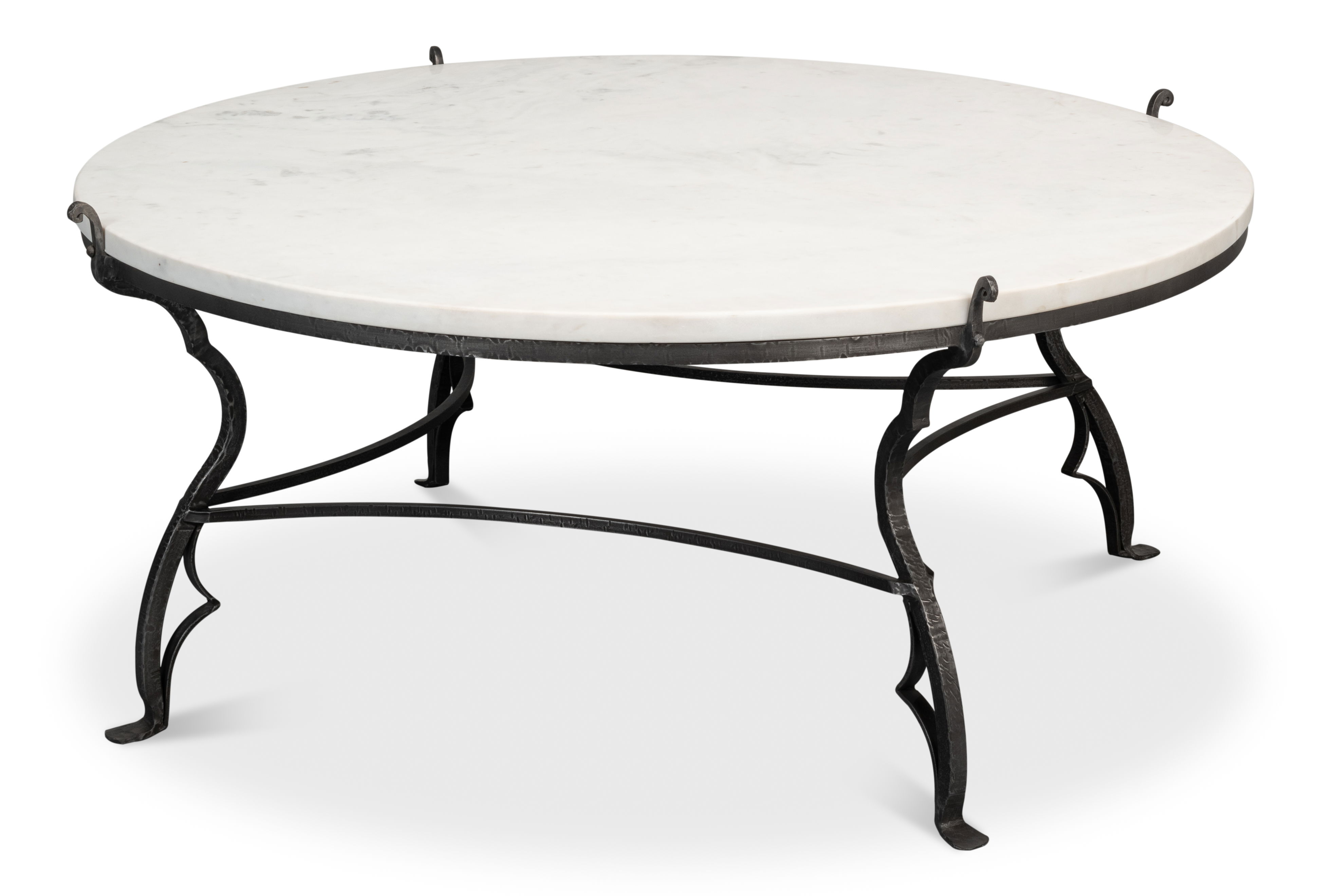 Marylin Coffee Table With Marble Top large image 