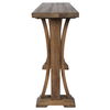 Genessis Reclaimed Wood Console Table thumbnail 4