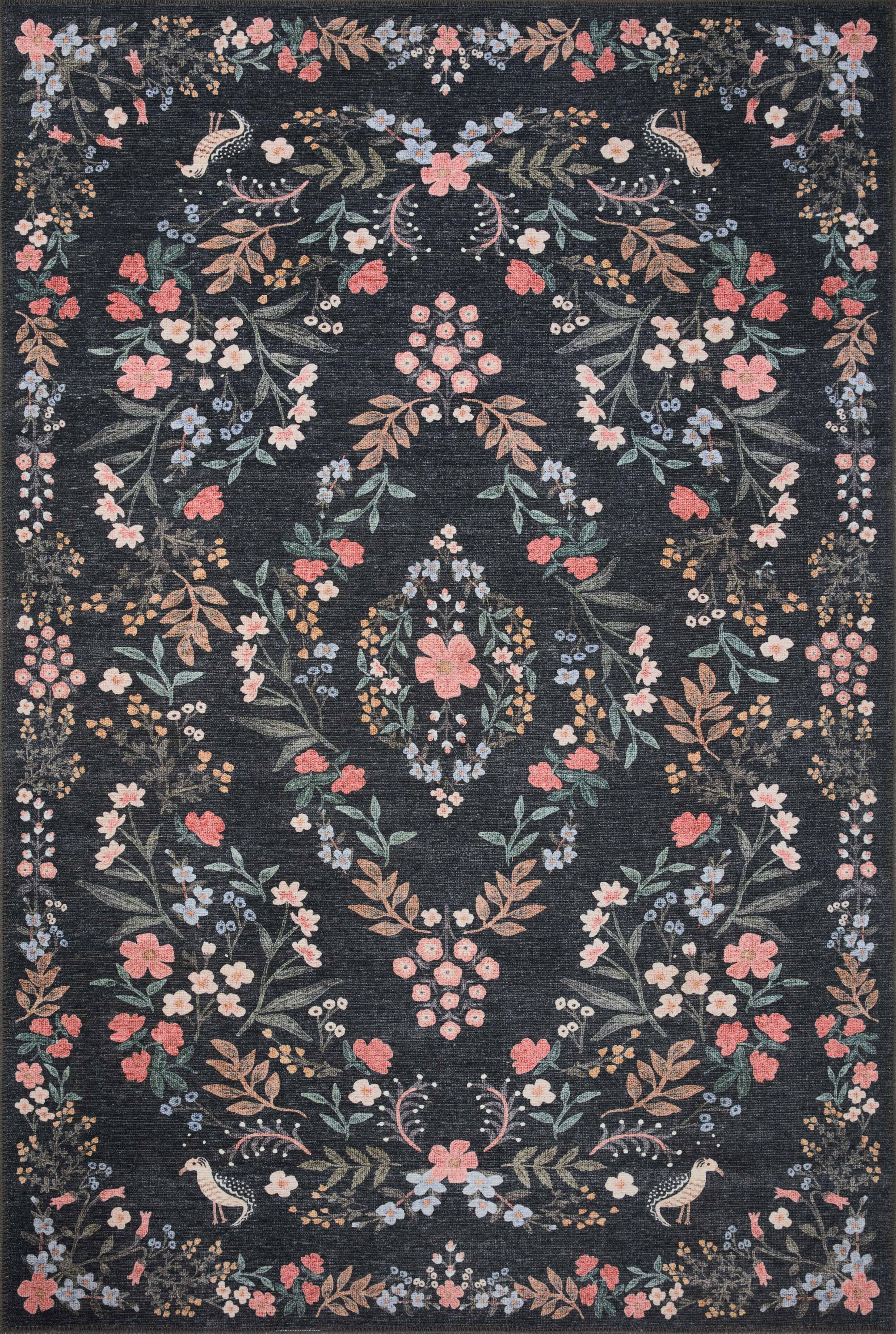 Rifle Paper Co. x Loloi Maison Rug, 1'6" length x 1'6" width View 1