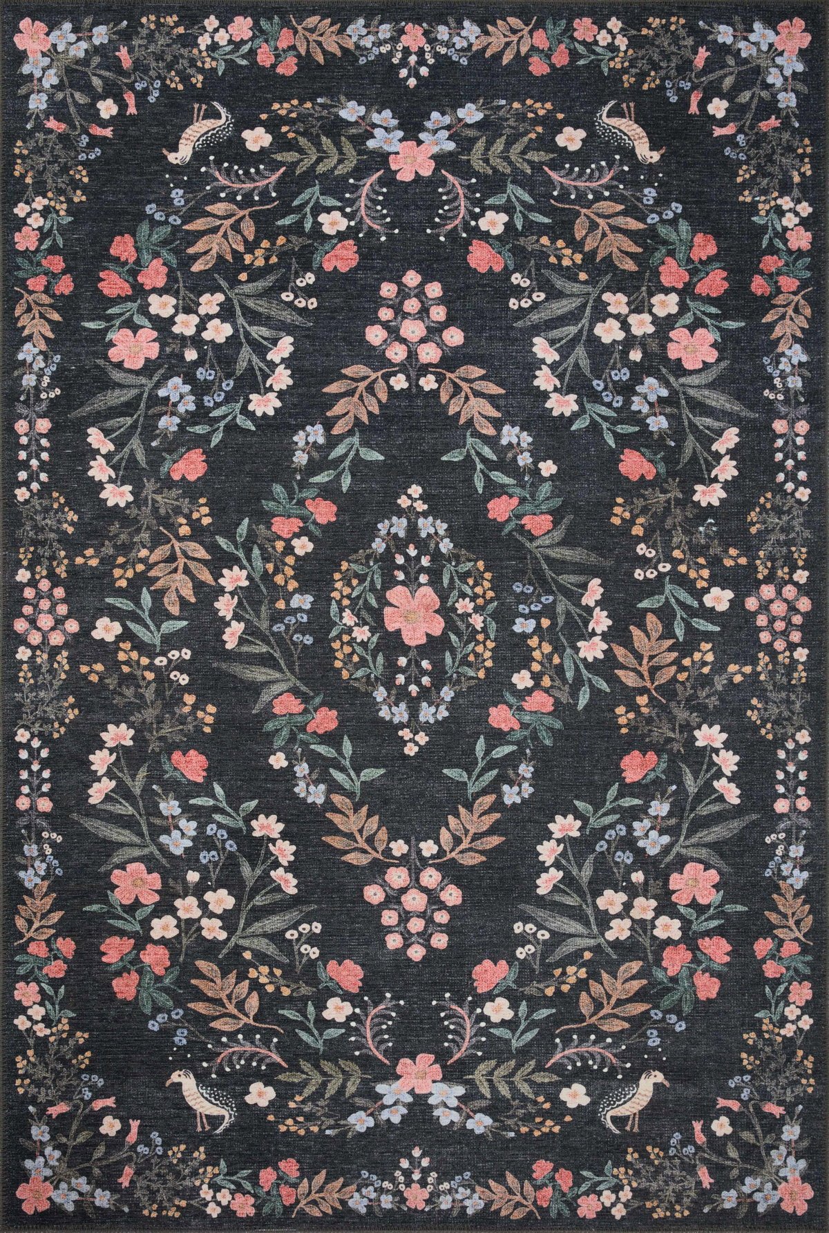 Rifle Paper Co. x Loloi Maison Rug, 3'9" length x 5'6" width View 1