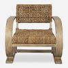 Rehema Driftwood Accent Chair thumbnail 0